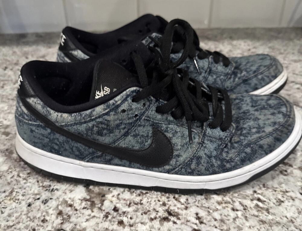 Size 11.0- Nike Dunk Premium SB Low Bleached Denim See Note